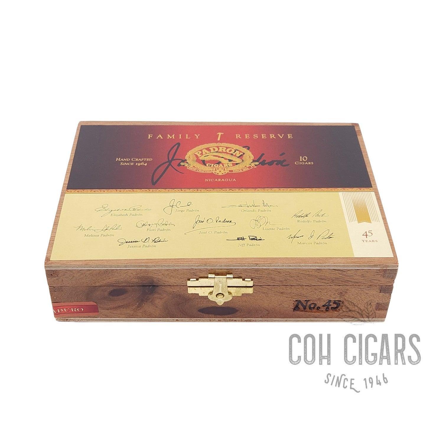 Family Reserve 45 Maduro | Box 10 | Padron Cigars - HK CohCigars -雪茄