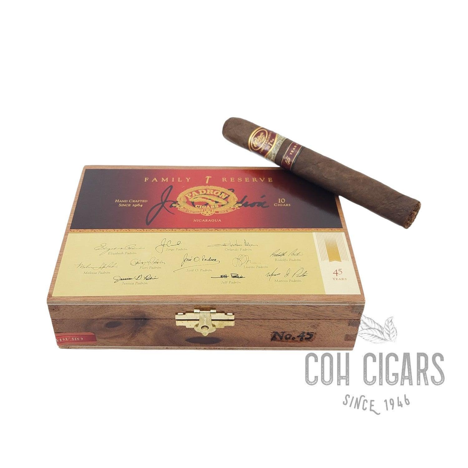 Family Reserve 45 Maduro | Box 10 | Padron Cigars - HK CohCigars -雪茄
