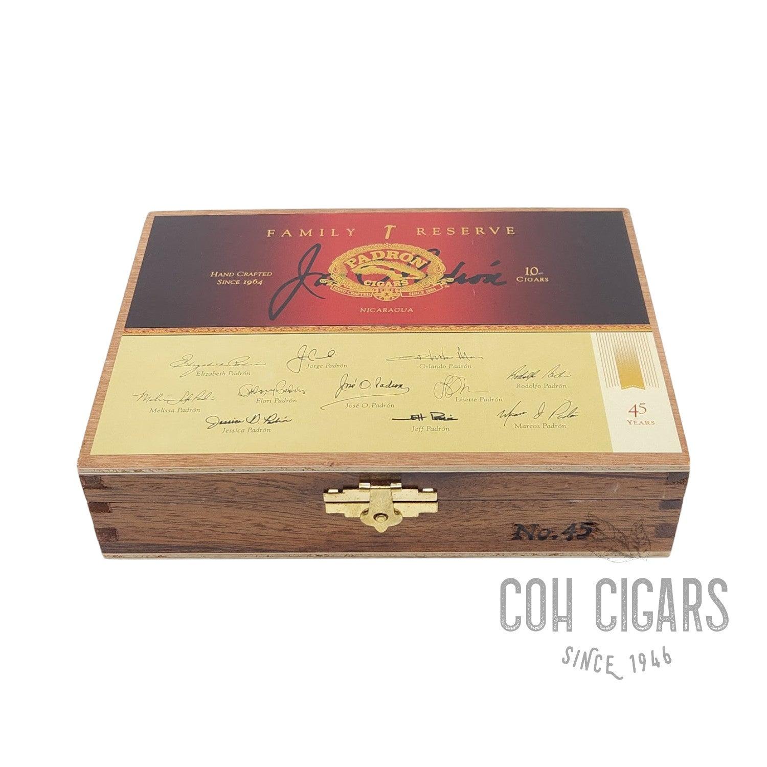 Family Reserve 45 Natural | Box 10 | Padron Cigars - HK CohCigars -雪茄