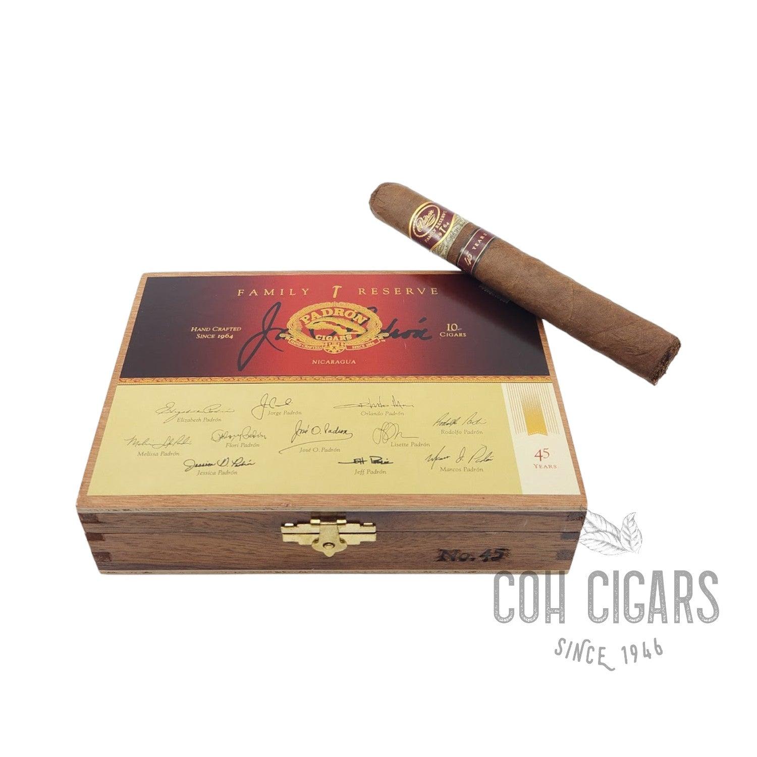 Family Reserve 45 Natural | Box 10 | Padron Cigars - HK CohCigars -雪茄