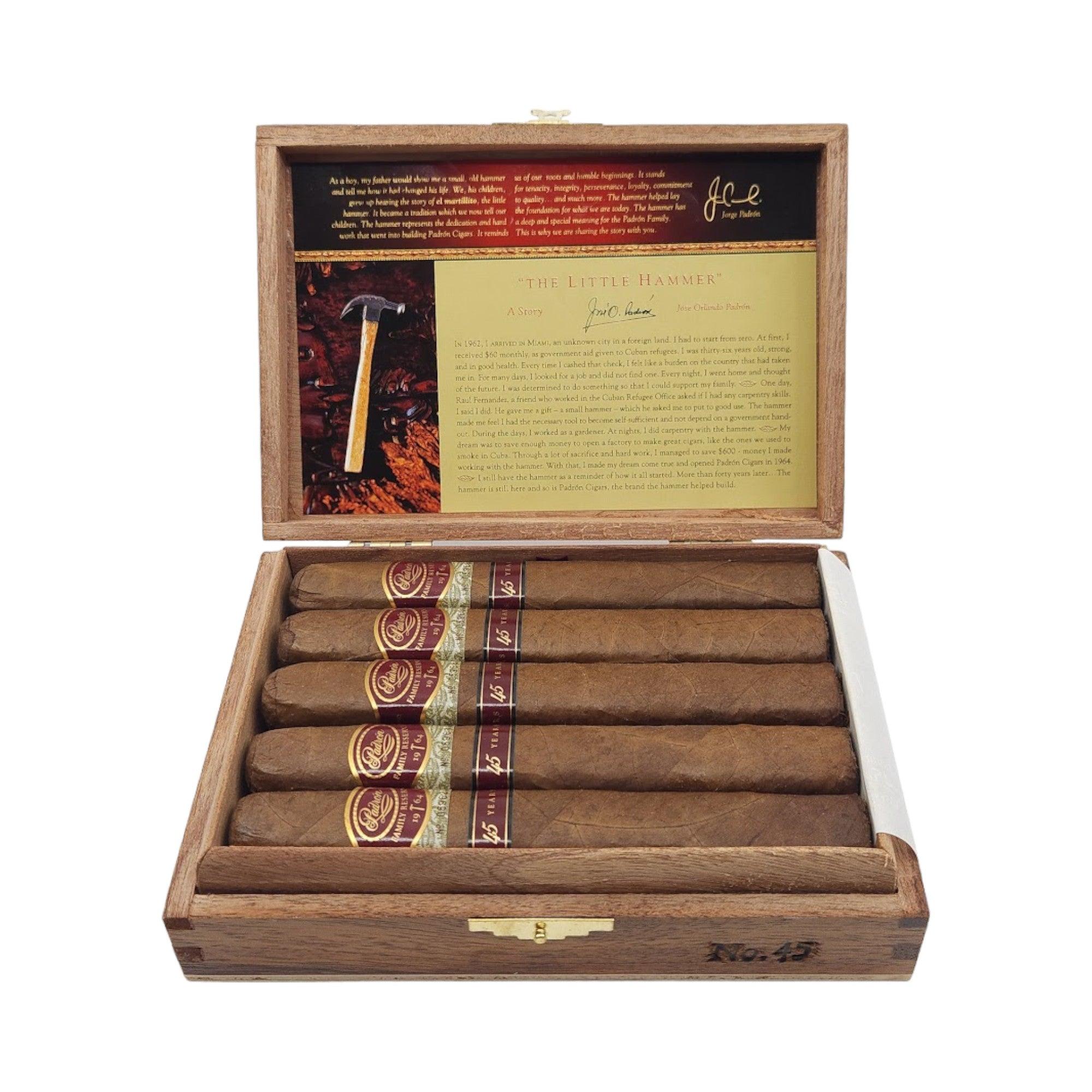 Family Reserve 45 Natural | Box 10 | Padron Cigars - HK CohCigars -雪茄