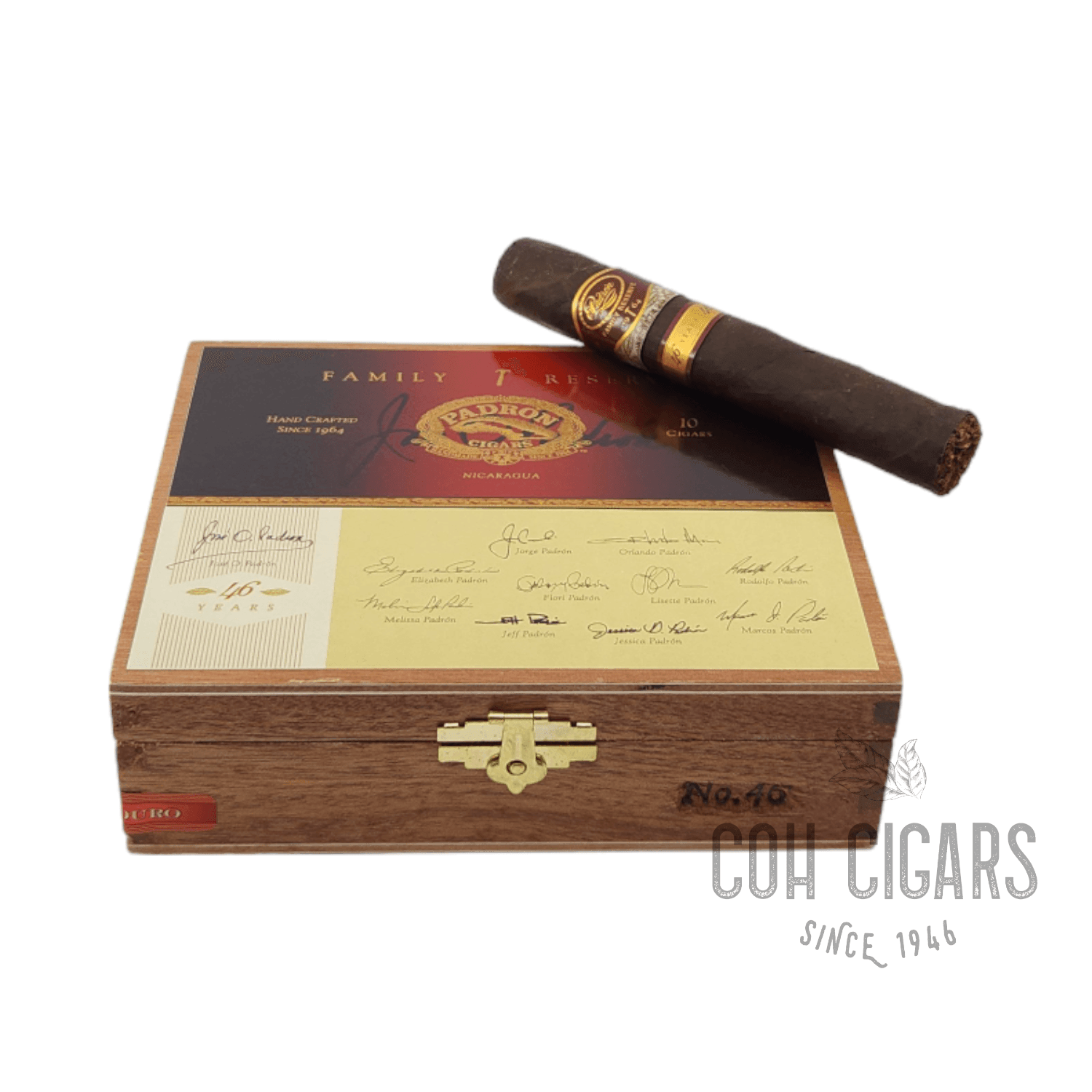 Family Reserve 46 Maduro | Box 10 | Padron Cigars - HK CohCigars -雪茄