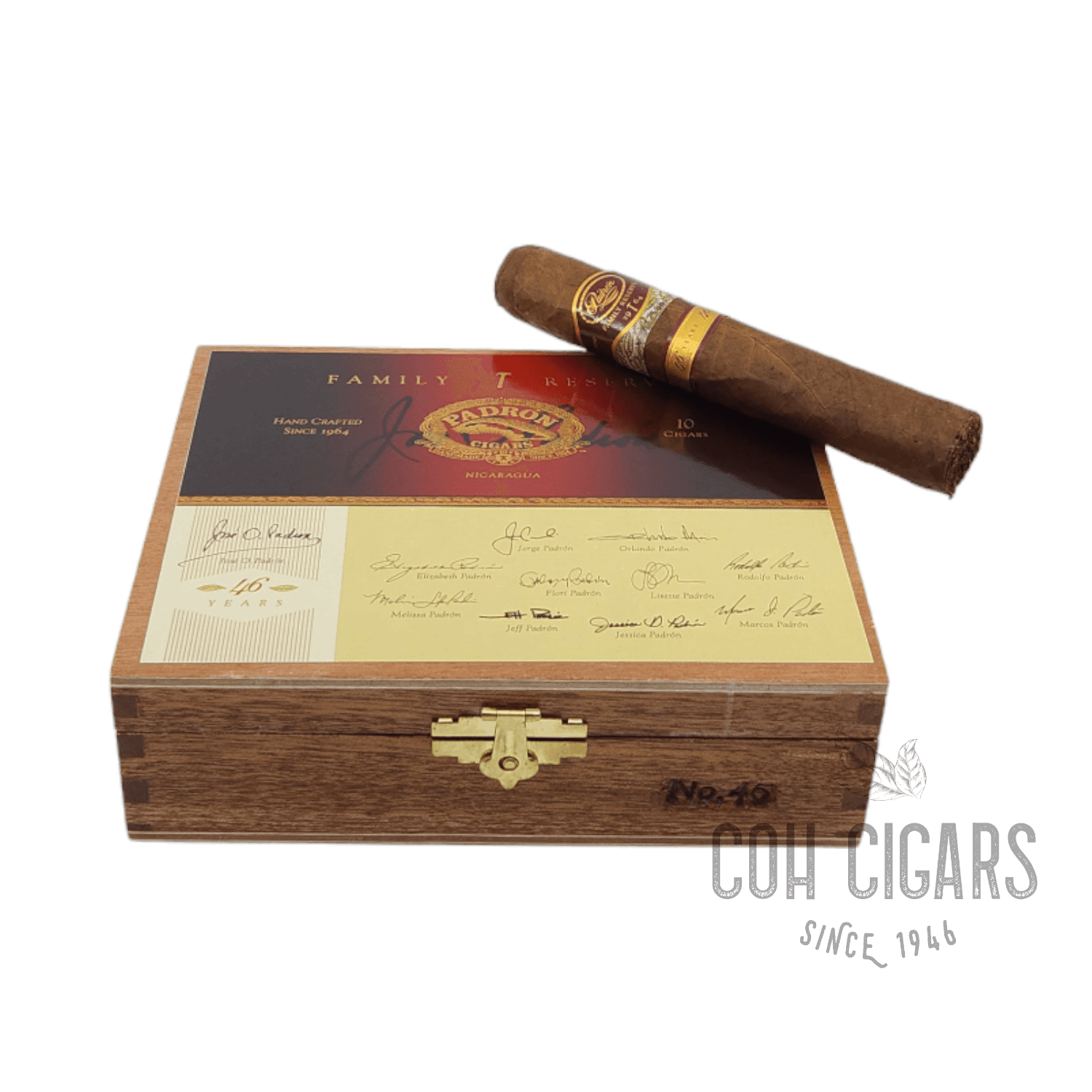 Family Reserve 46 Natural | Box 10 | Padron Cigars - HK CohCigars -雪茄