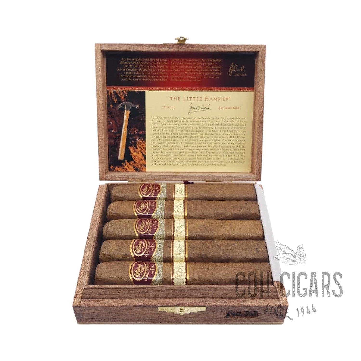 Family Reserve 50 Natural | Box 10 | Padron Cigars - HK CohCigars -雪茄