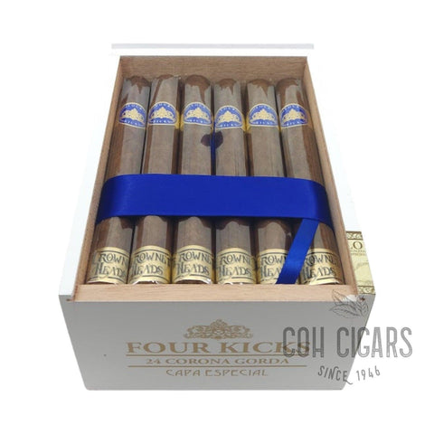 Four Kicks Capa Especial Corona Gorda | Box 24 | Crowned Heads cigar - HK CohCigars