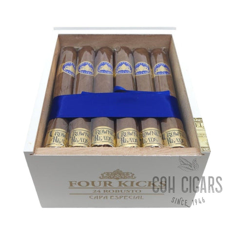 Four Kicks Capa Especial Robusto | Box 24 | Crowned Heads Cigars - HK CohCigars -雪茄