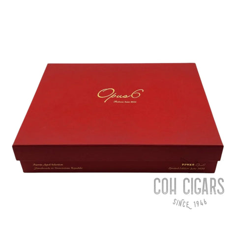 Fuente Fuente Opus 6 June 2023 Oro Oscuro | Box 6 | Arturo Fuente Cigars