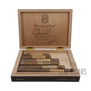 Fuente Fuente Opus 6 Nov 2023 Macassar | Box 6 | Arturo Fuente Cigars
