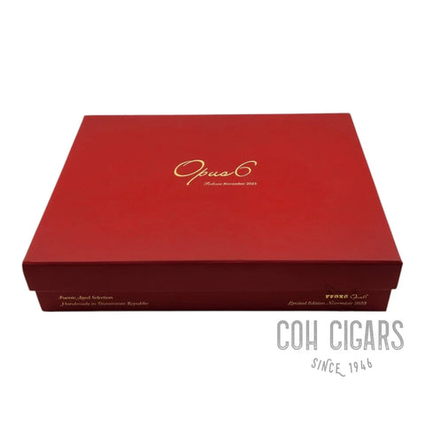 Fuente Fuente Opus 6 Nov 2023 Oro Oscuro | Box 6 | Arturo Fuente Cigars