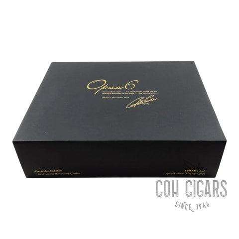 Fuente Fuente Opus 6 Nov 2023 Oro Oscuro | Box 6 | Arturo Fuente Cigars