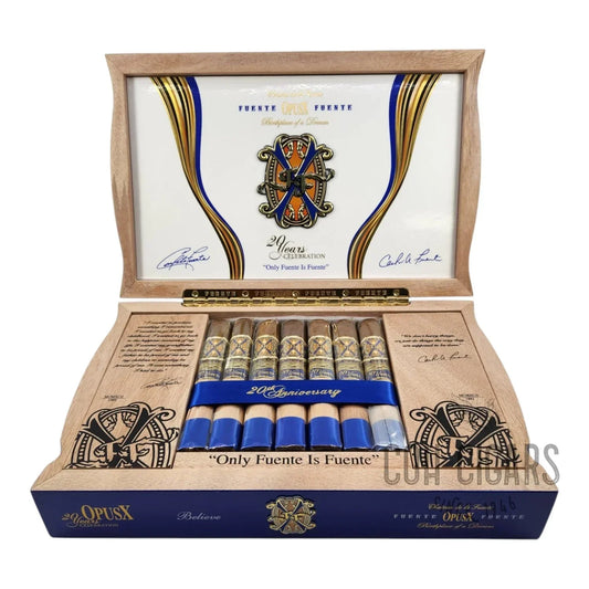 Fuente Fuente OpusX 20th Anniversary Believe | Box 20 | Arturo Fuente Cigars
