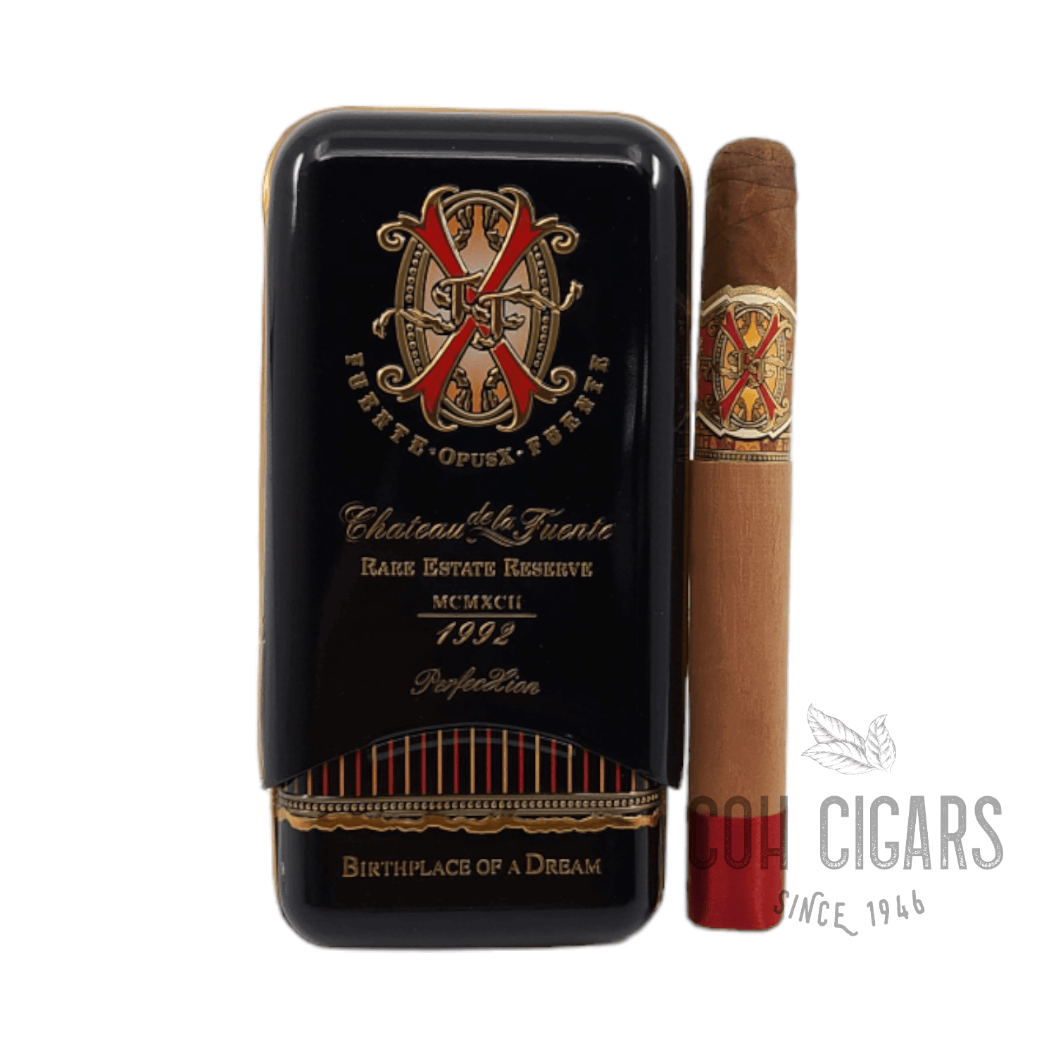 Fuente Fuente OpusX Chateau De La Fuente Rare Estate Reserve Mcmxcll 1992 Peserve Birthplace Of A Dream | Box 3 | Arturo Fuente Cigars - HK CohCigars -雪茄