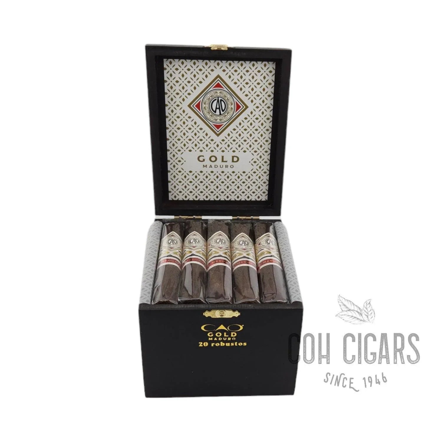 Gold Maduro Robustos | Box 20 | CAO Cigars - HK CohCigars -雪茄