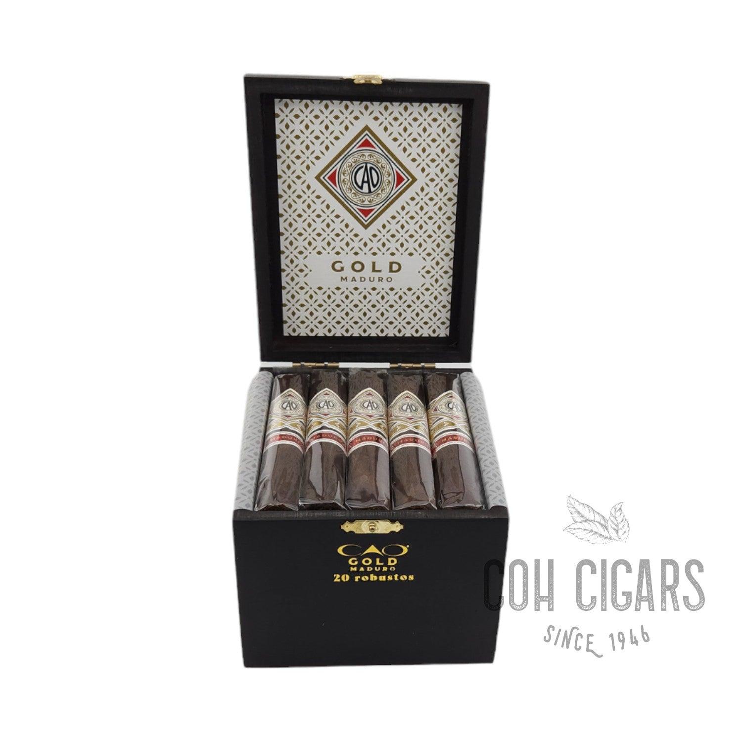 Gold Maduro Robustos | Box 20 | CAO Cigars - HK CohCigars -雪茄