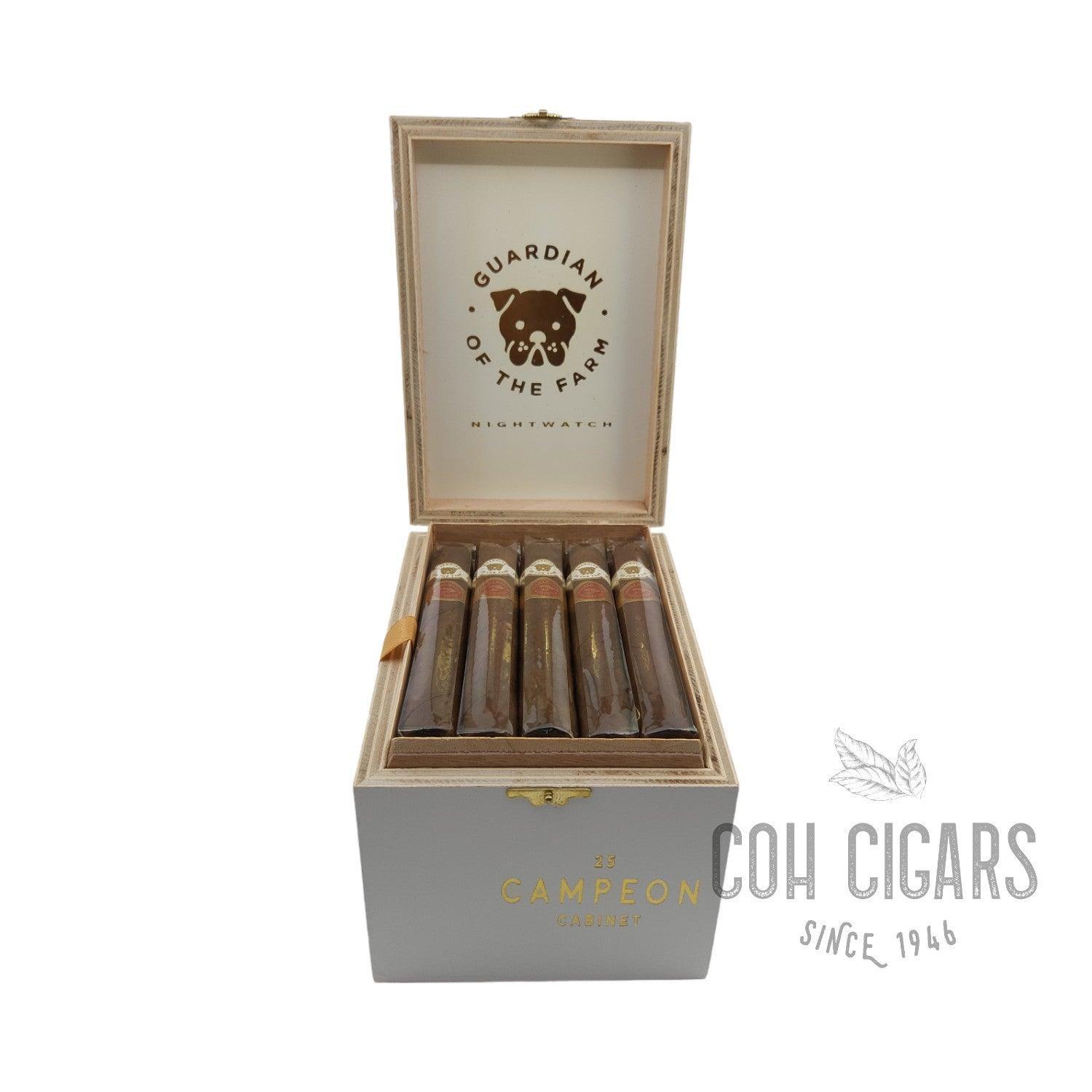 Guardian Of The Farm Night Watch Campeon Cabinet | Box 25 | Aganorsa Leaf Cigars - HK CohCigars -雪茄