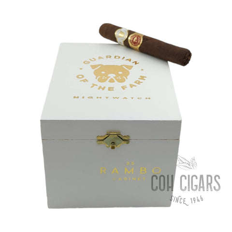 Guardian Of The Farm Night Watch Rambo Cabinet | Box 25 | Aganorsa Leaf Cigars