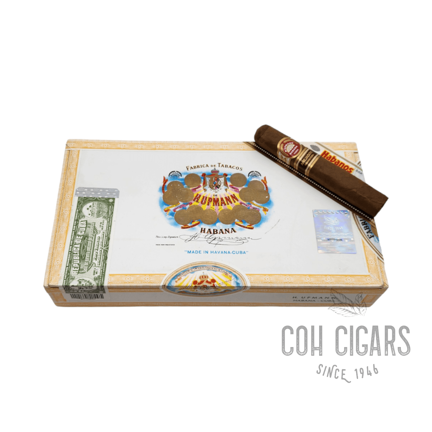 H.Upmann Cigar | Robustos Anejados | Box 25 - hk.cohcigars