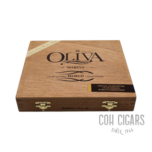 HK CohCigars Oliva Mareva CSWC 雪茄木盒，專為雪茄吸食世界錦標賽設計的優質木製包裝盒