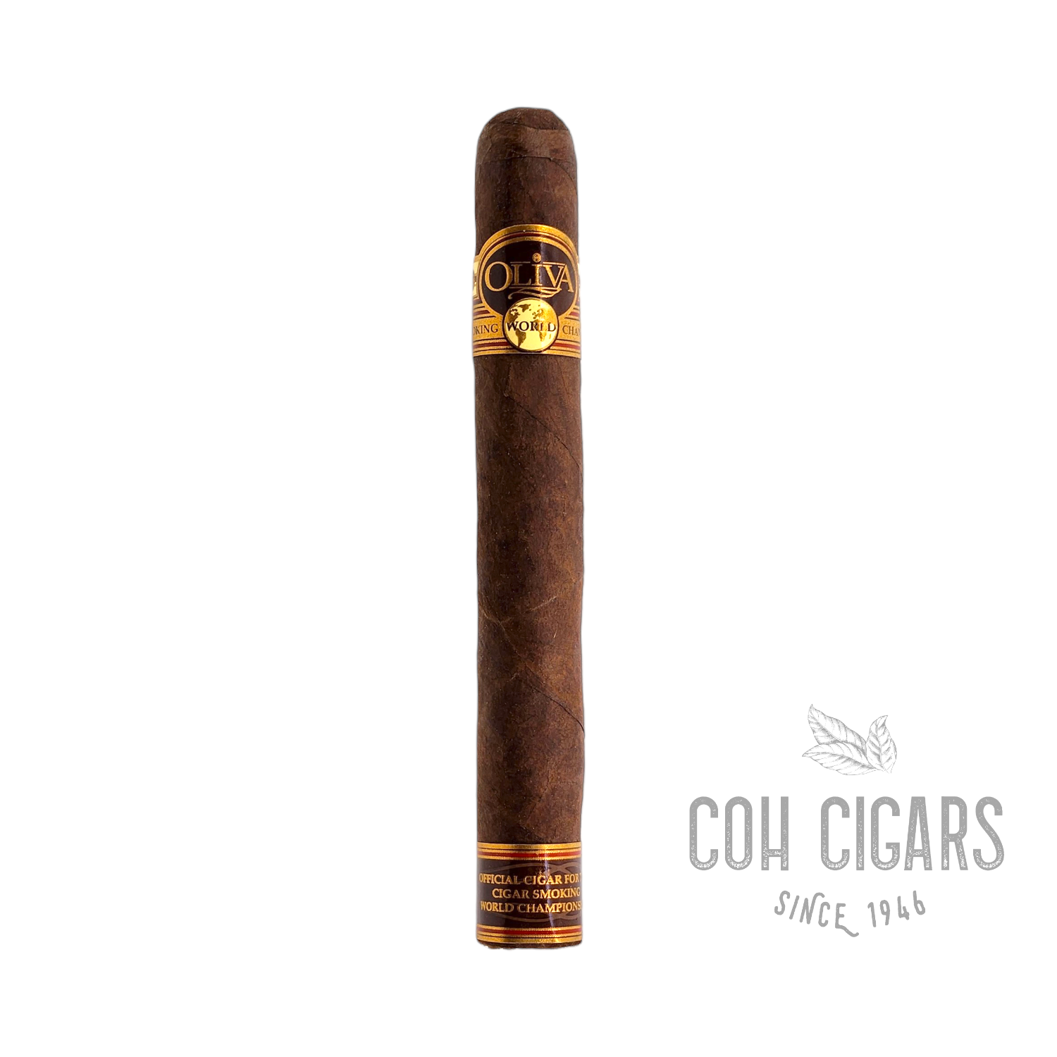 HK CohCigars Oliva Mareva CSWC 雪茄，採用厄瓜多爾茄衣，帶有金色標籤的優質中等濃度手工雪茄。