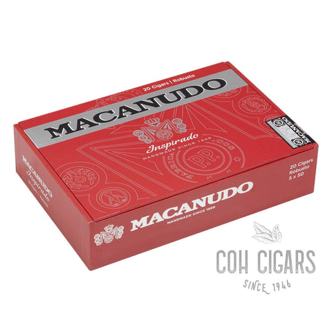 Inspirado (Red) Robusto Box Pressed | Box 20 | Macanudo cigar - HK CohCigars