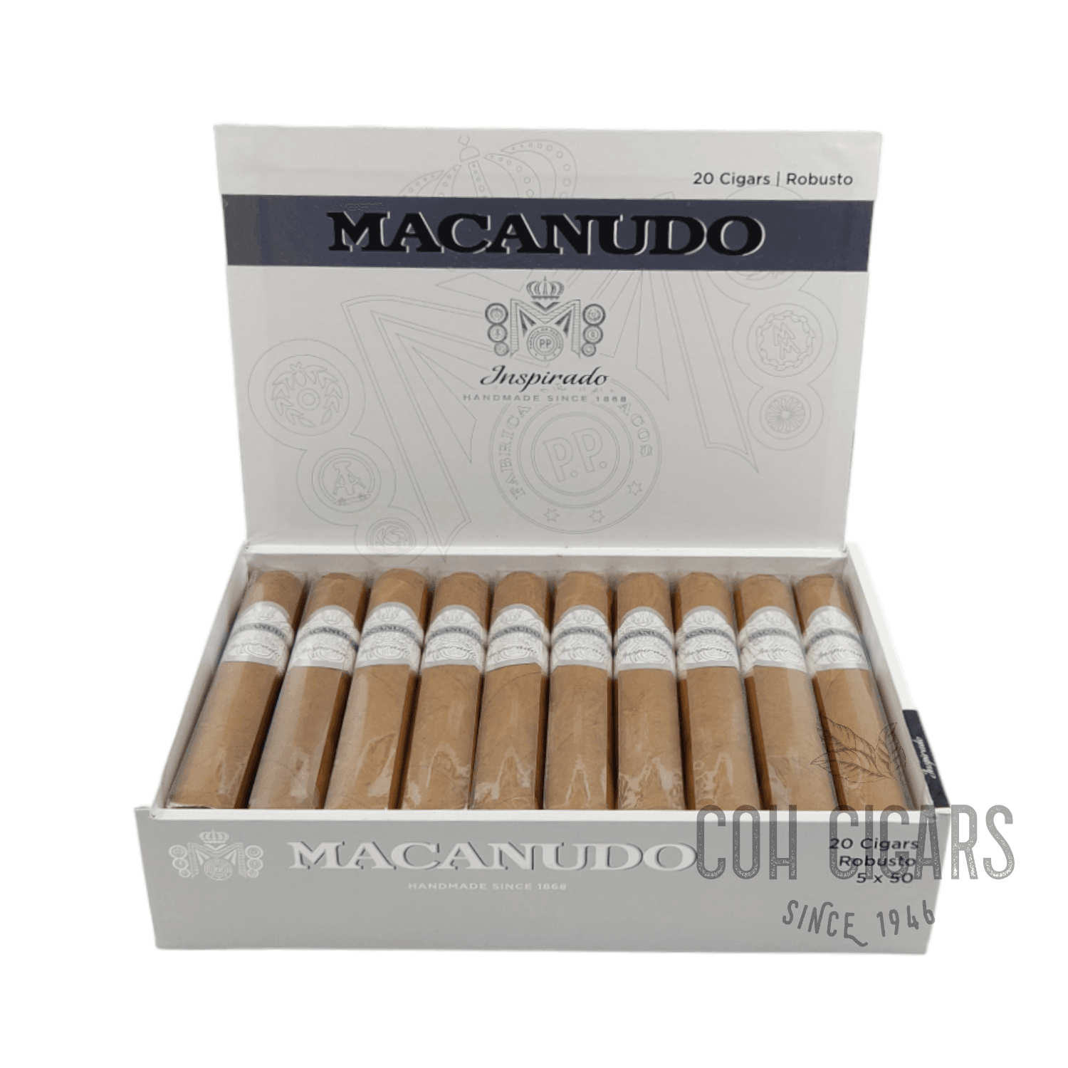 Inspirado Robusto (White Box) | Box 20 | Macanudo cigar - HK CohCigars