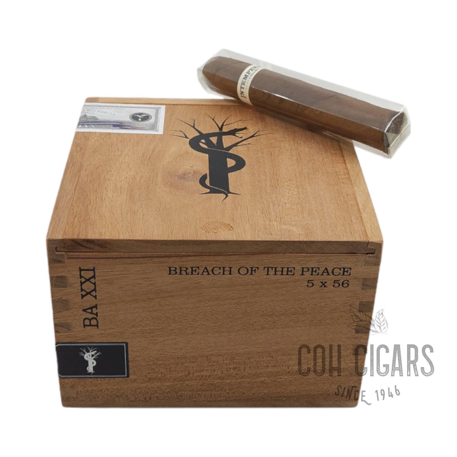 Intemperance BA XXI Breach Of The Peace 5 x 56 | Box 24 | Roma Craft cigar - HK CohCigars