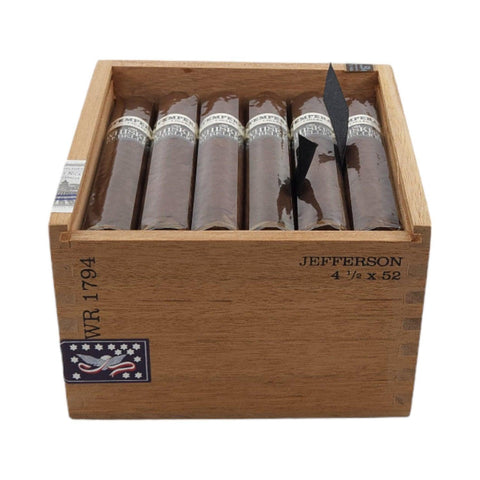 Intemperance Whiskey Rebellion Jefferson 4 1/2x52 | Box 24 | Roma Craft cigar - HK CohCigars