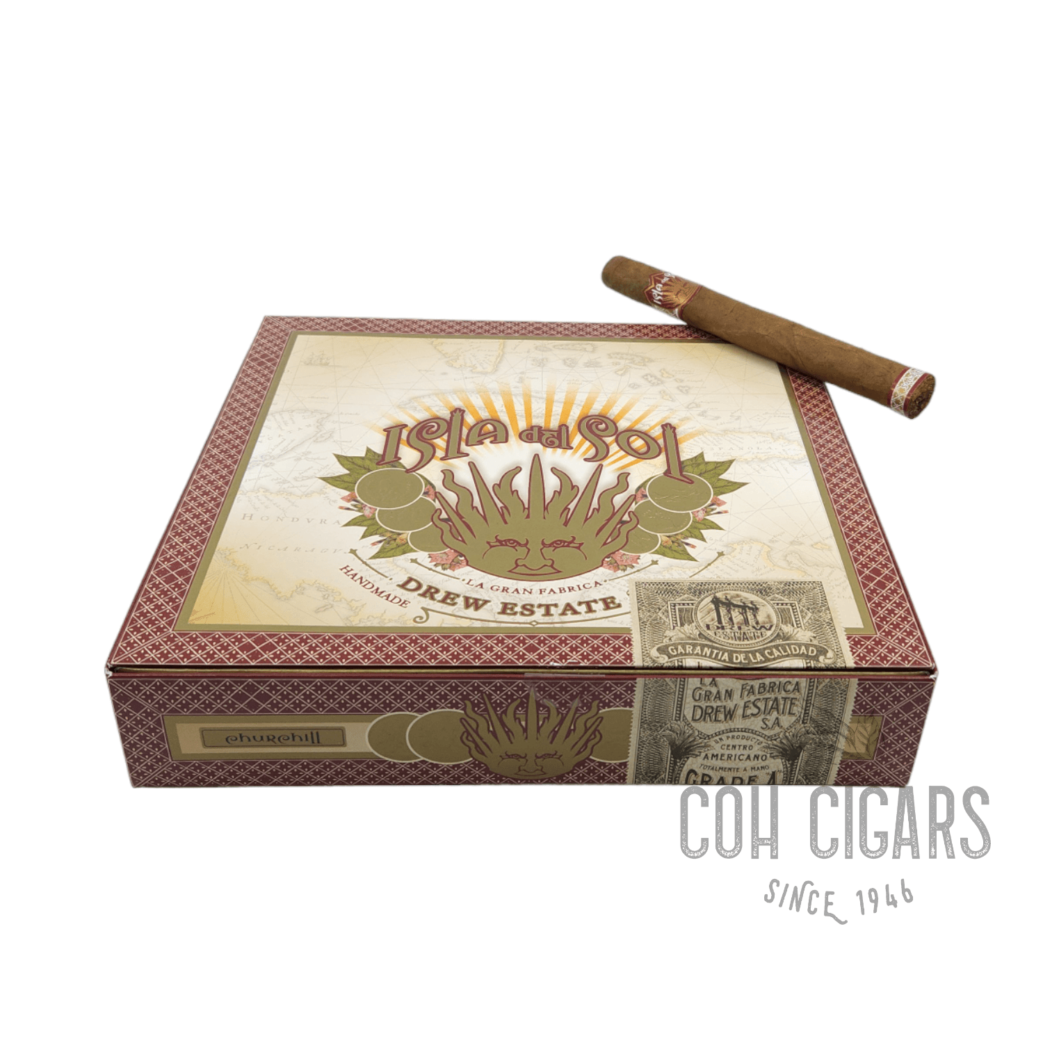 Isla Del Sol Cigar | Churchill | Box 20 - hk.cohcigars
