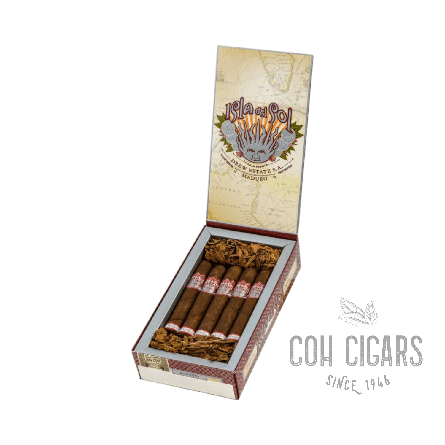 Isla Del Sol Cigar | Maduro Robusto | Box 10 - hk.cohcigars