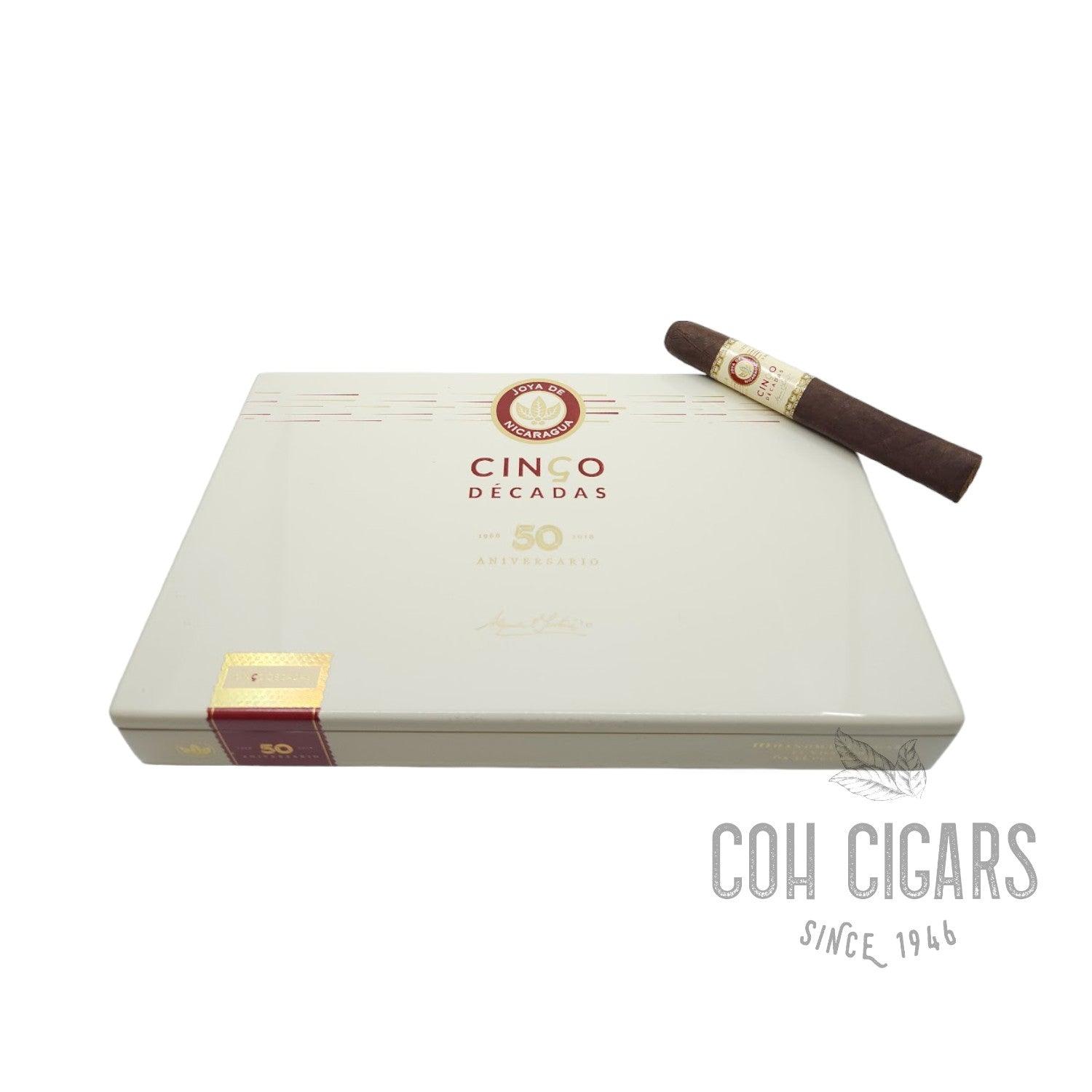 Joya De Nicaragua Cigar | Cinco Decadas Fundador | Box 10 - hk.cohcigars