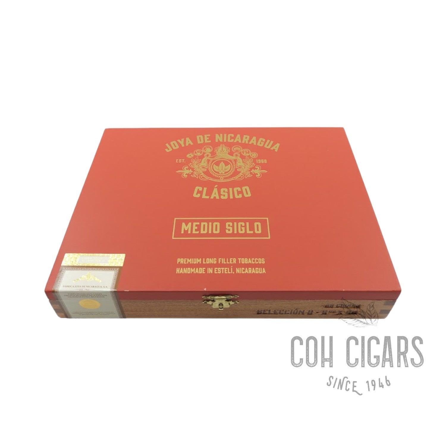 Joya De Nicaragua Cigar | Clasico Medio Siglo Seleccion B | Box 25 - hk.cohcigars