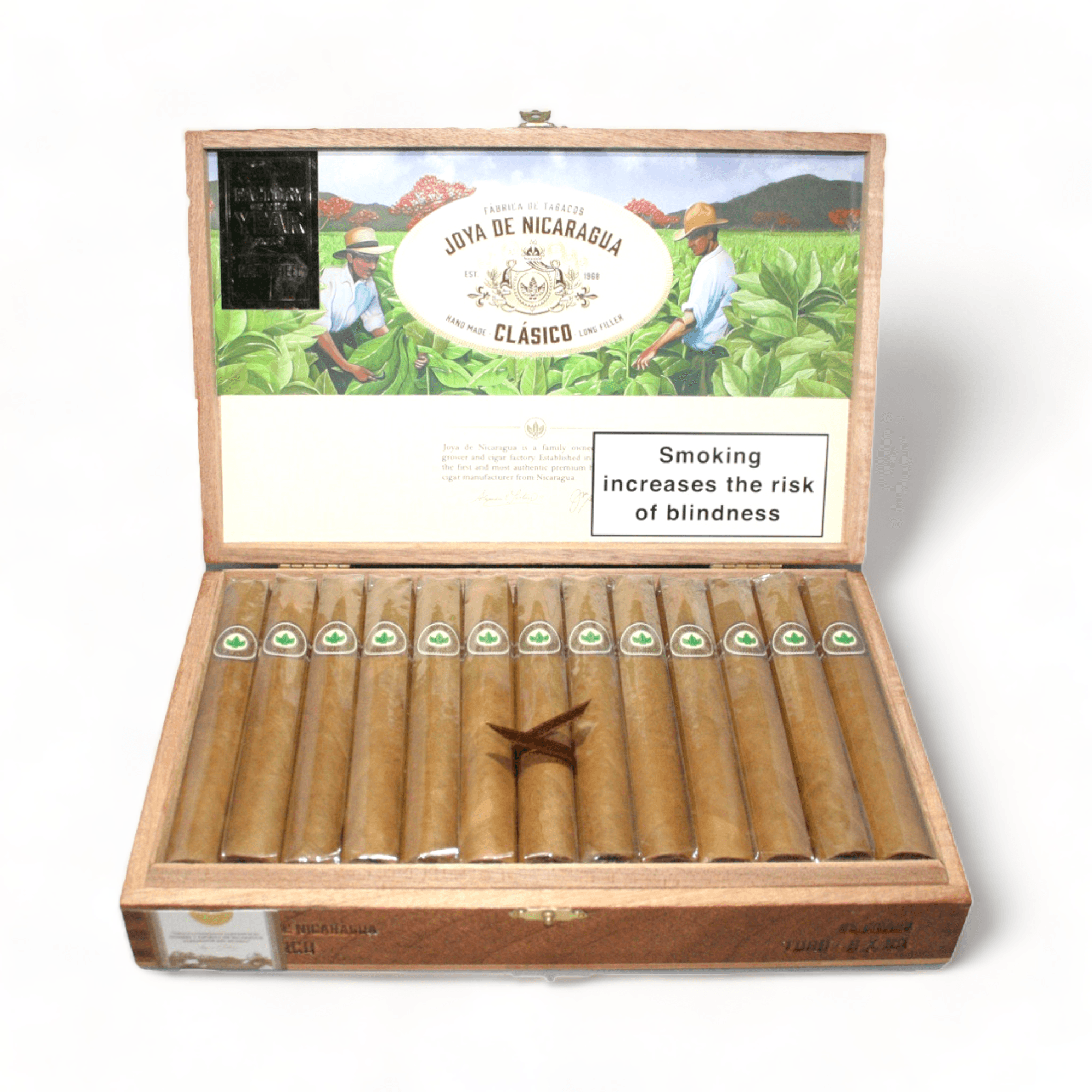 Joya De Nicaragua Cigars | Clasico Toro | Box of 25 - hk.cohcigars