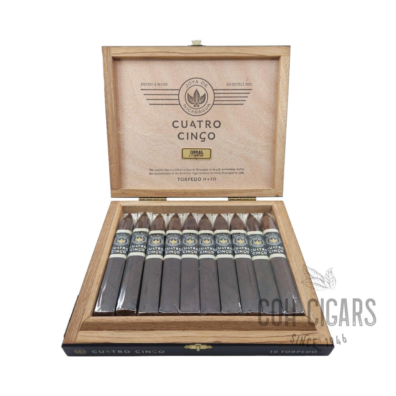 Joya De Nicaragua Cigar | Cuatro Cinco Reserva Especial Torpedo | Box 10 - hk.cohcigars