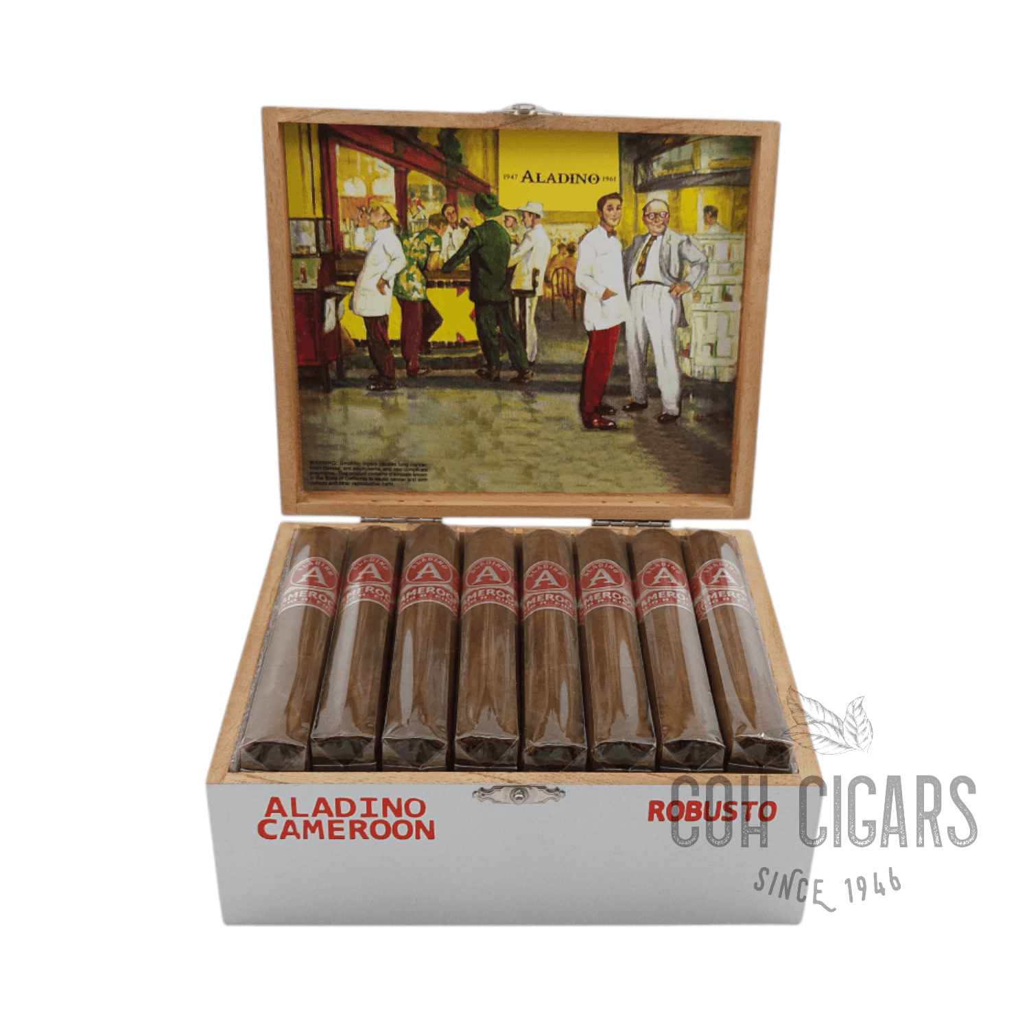 JRE Tobacco Farm Cameroon Robusto | Box 24 | Aladino Cigars - HK CohCigars -雪茄