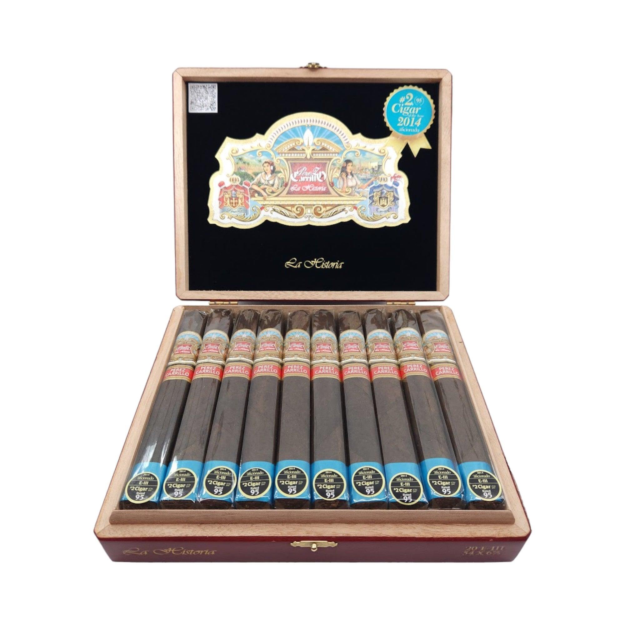 La Historia E-III 54x6 7/8 | Box 20 | E.P. Carrillo cigar - HK CohCigars