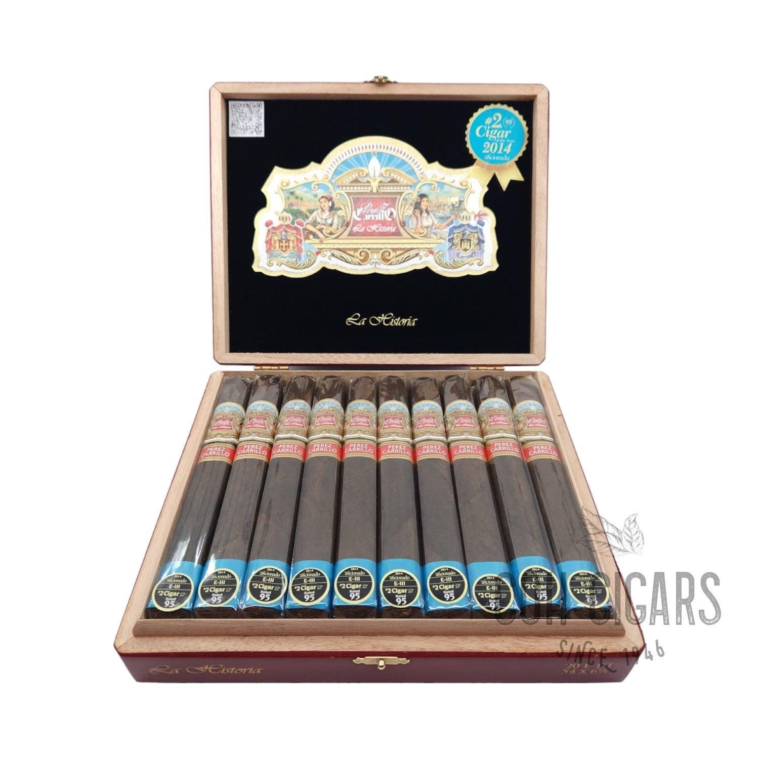 La Historia E-III 54x6 7/8 | Box 20 | E.P. Carrillo cigar - HK CohCigars