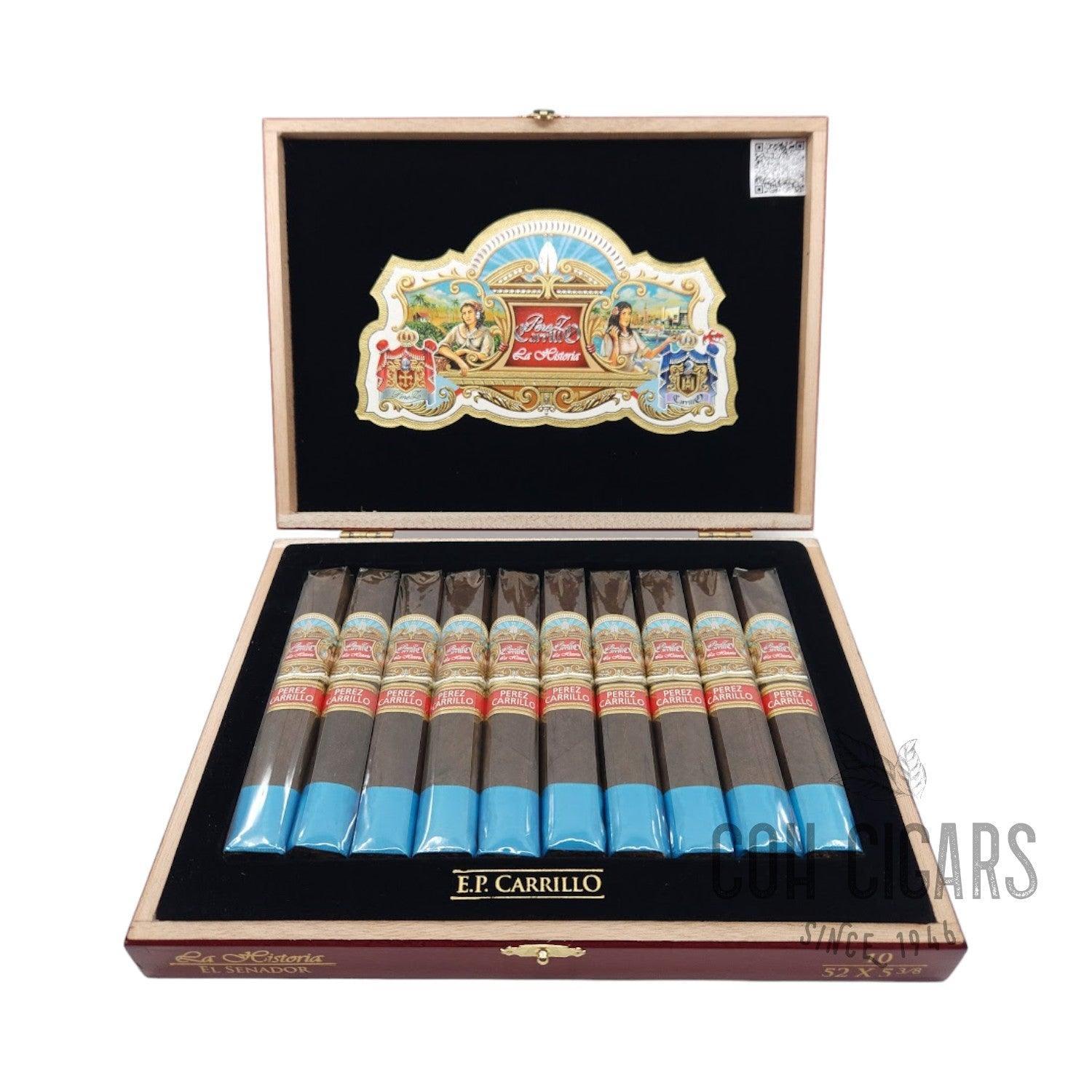 La Historia El Senador | Box 10 | E.P. Carrillo cigar - HK CohCigars