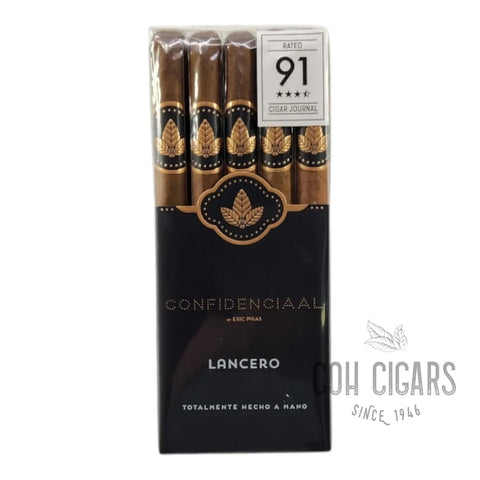 Lancero | Box 10 | Confidenciaal Cigars