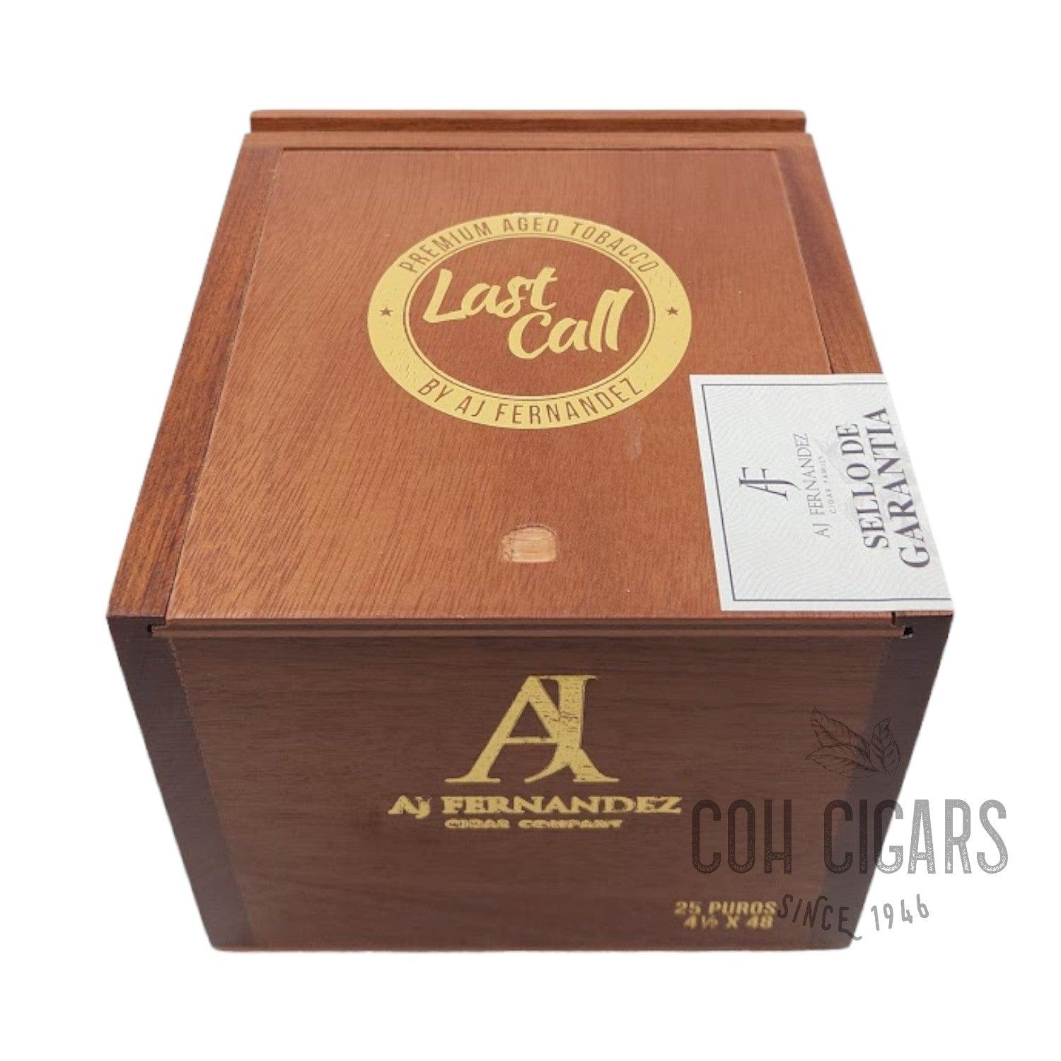 Last Call Geniales | Box 25 | AJ Fernandez cigar - HK CohCigars -雪茄