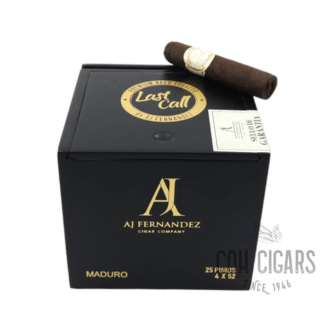 Last Call Maduro Corticas | Box 25 | AJ Fernandez Cigars