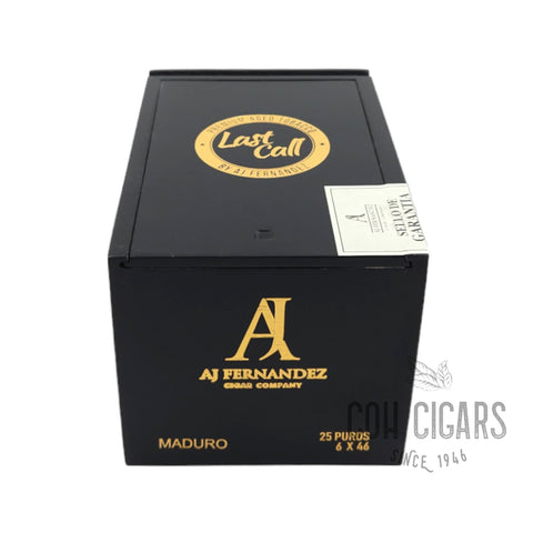 Last Call Maduro Flaquitas | Box 25 | AJ Fernandez Cigars