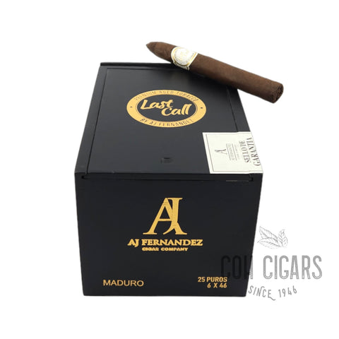 Last Call Maduro Flaquitas | Box 25 | AJ Fernandez Cigars
