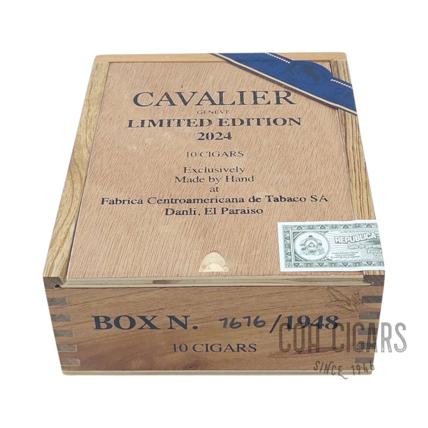 LE 2024 Double Figurado | Box 10 | Cavalier Geneve Cigars - HK CohCigars -雪茄