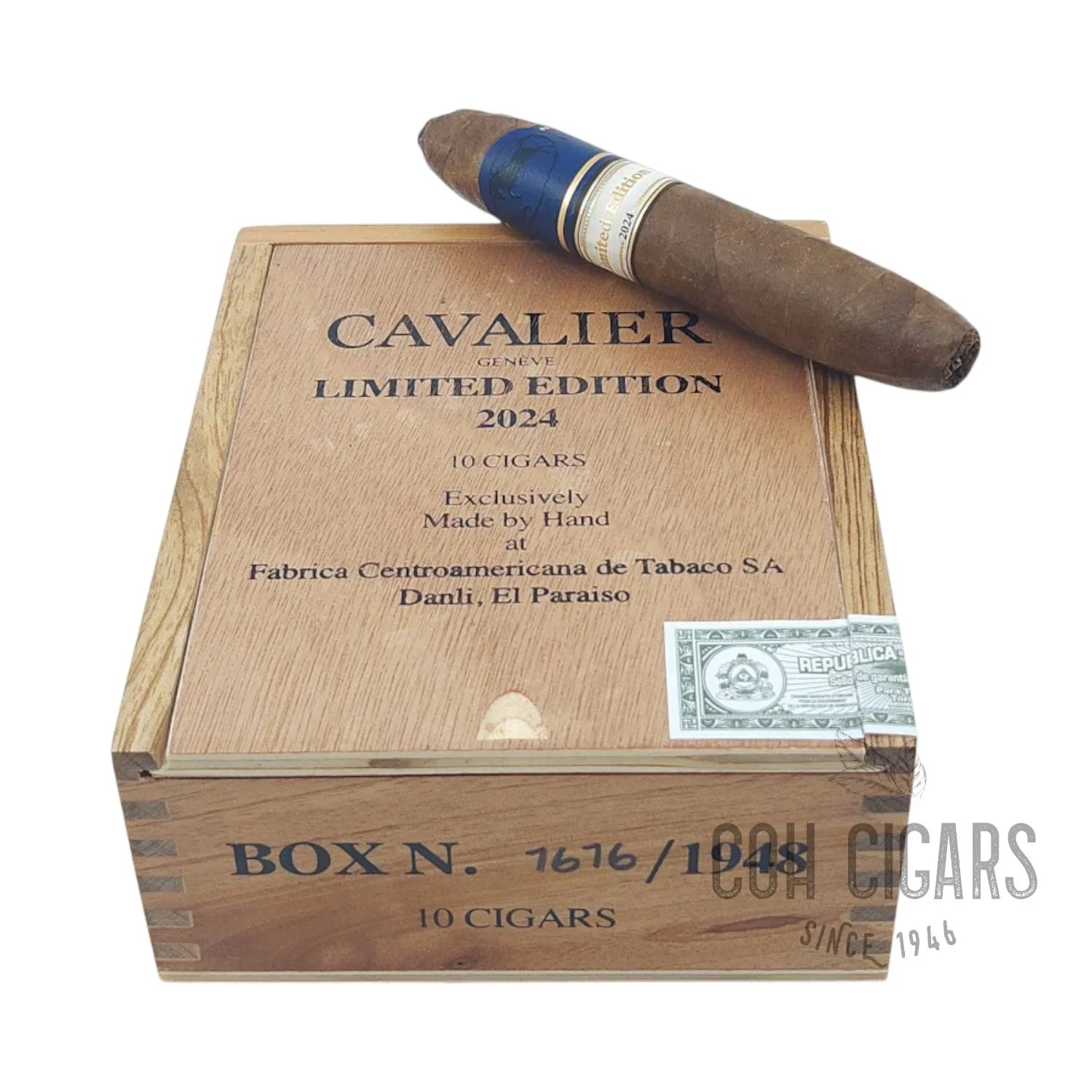 LE 2024 Double Figurado | Box 10 | Cavalier Geneve Cigars - HK CohCigars -雪茄