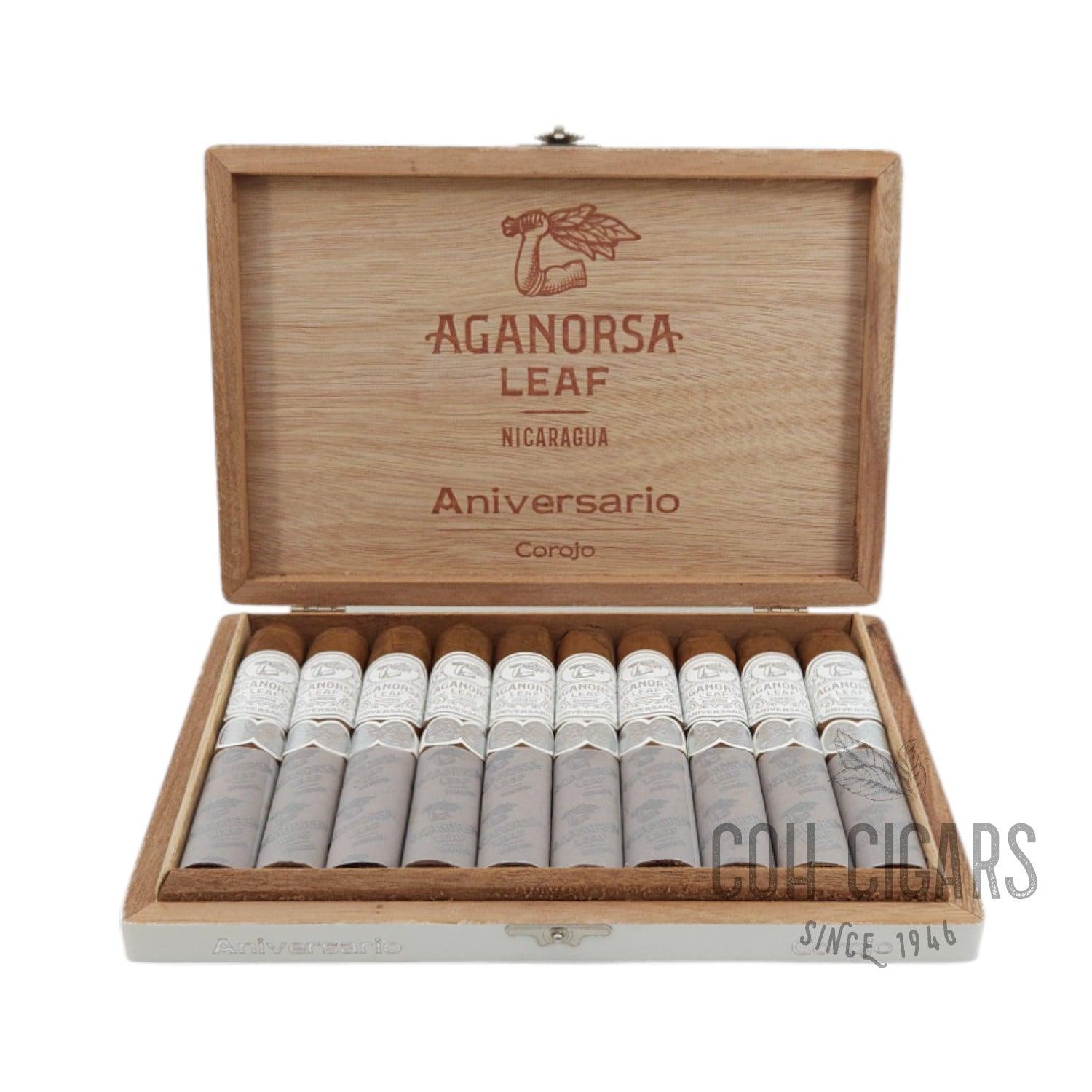Leaf Aniversario Corojo Gran Robusto 5x54 | Box 10 | Aganorsa cigar - HK CohCigars