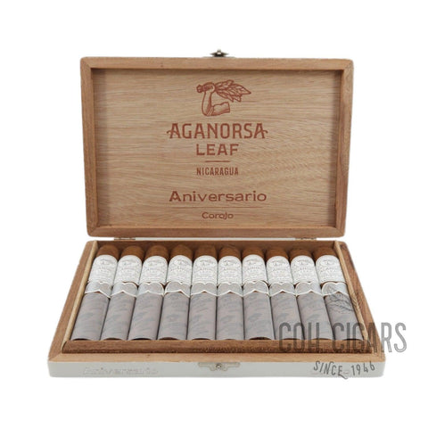 Leaf Aniversario Corojo Gran Robusto 5x54 | Box 10 | Aganorsa cigar - HK CohCigars
