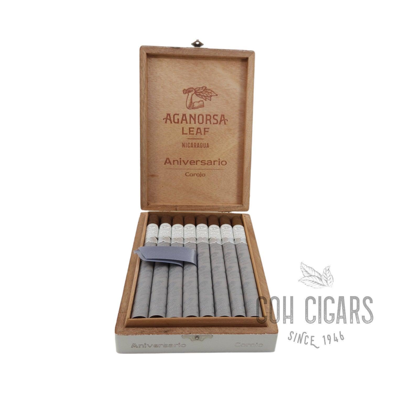 Leaf Aniversario Corojo Lancero 7 1/2x40 | Box 16 | Aganorsa cigar - HK CohCigars