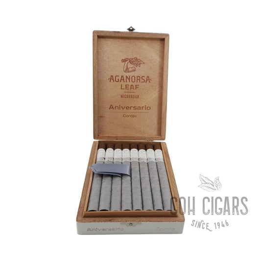 Leaf Aniversario Corojo Lancero 7 1/2x40 | Box 16 | Aganorsa cigar - HK CohCigars