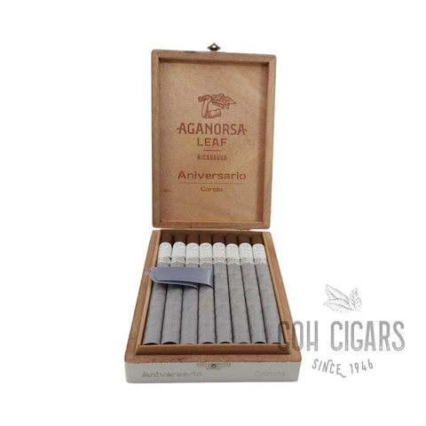 Leaf Aniversario Corojo Lancero 7 1/2x40 | Box 16 | Aganorsa cigar - HK CohCigars