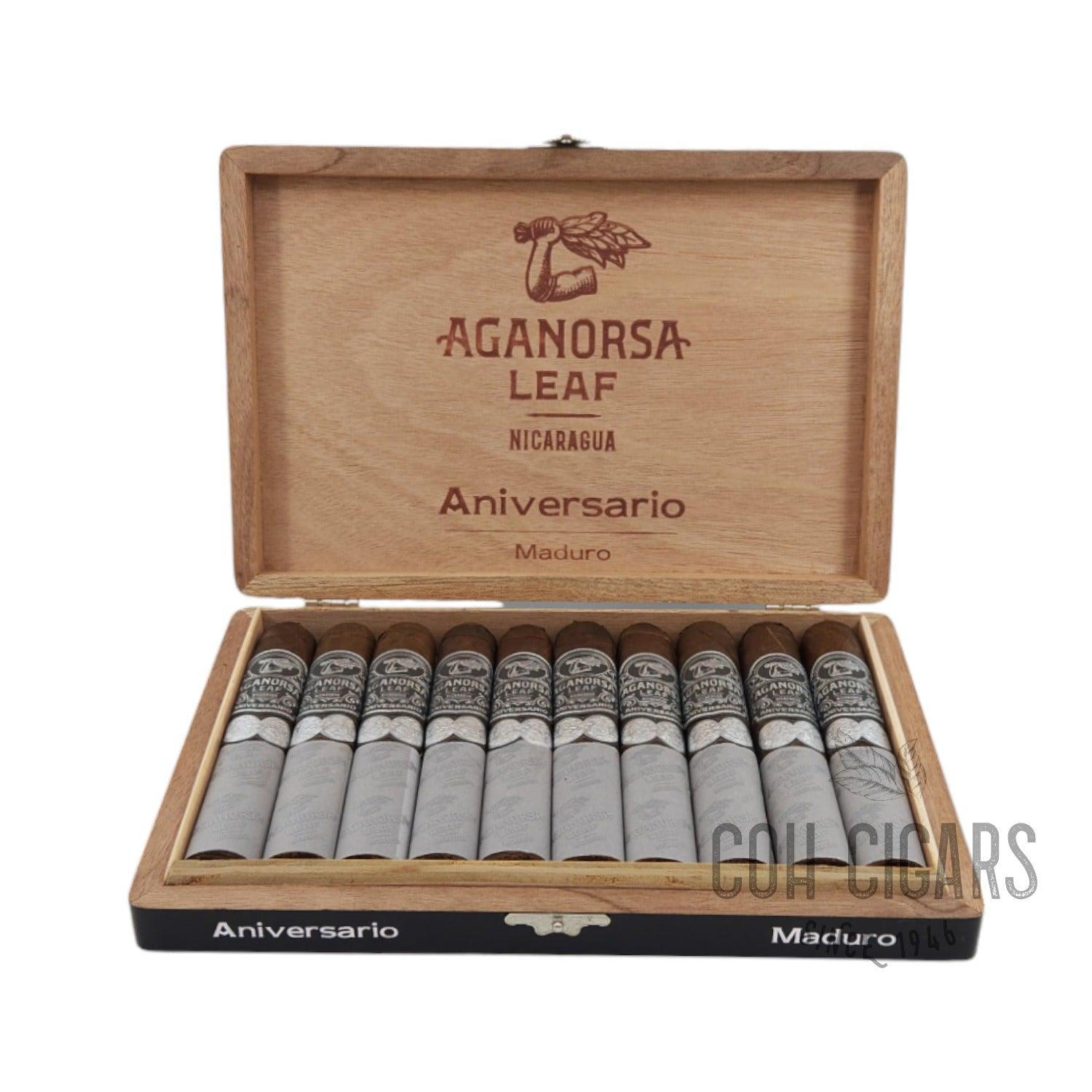 Leaf Aniversario Maduro Gran Robusto 5x54 | Box 10 | Aganorsa cigar - HK CohCigars